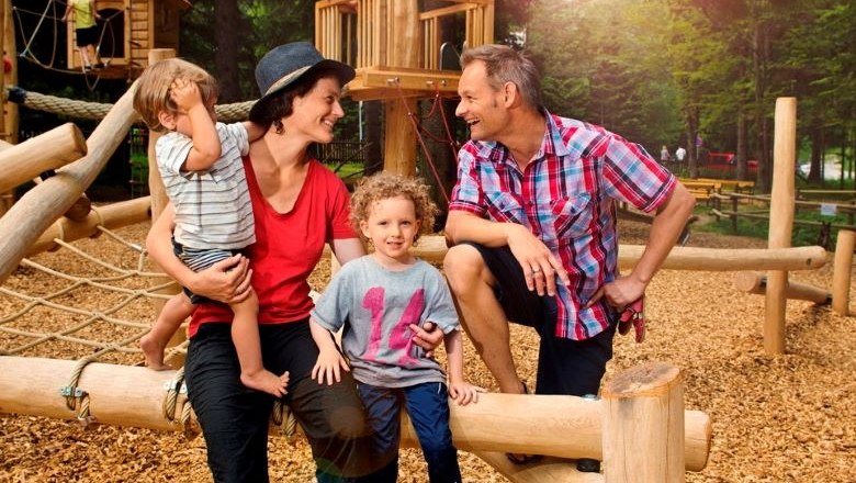 Generationenwald Spielplatz, © Naturpark Hohe Wand 