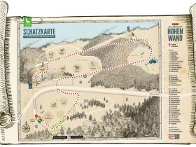 Schatzkarte, &copy; Wiener Alpen in Nieder&ouml;sterreich - Schneeberg Hohe Wand