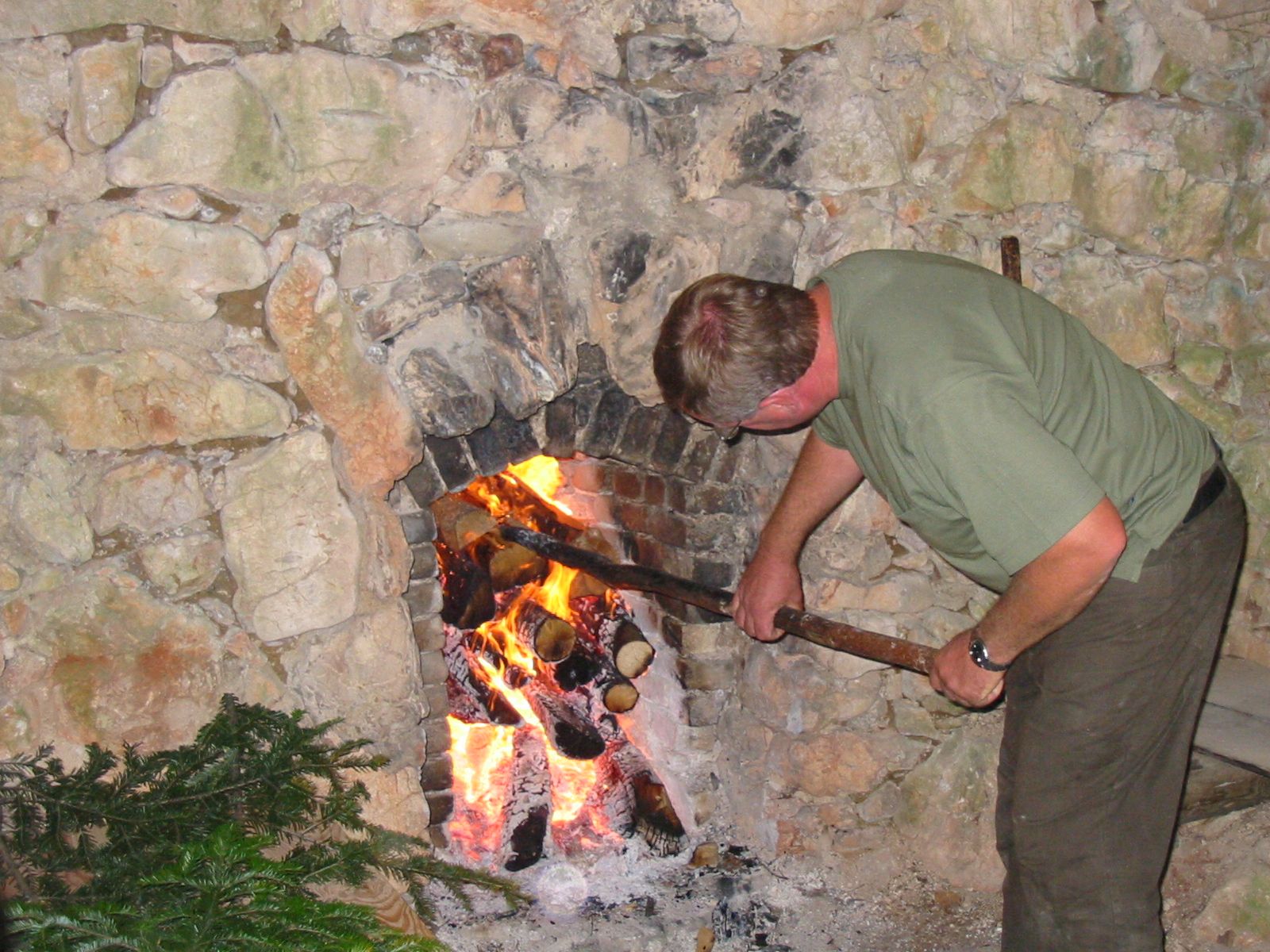 Altes Bäuerliches Handwerk - Kalkbrennen 