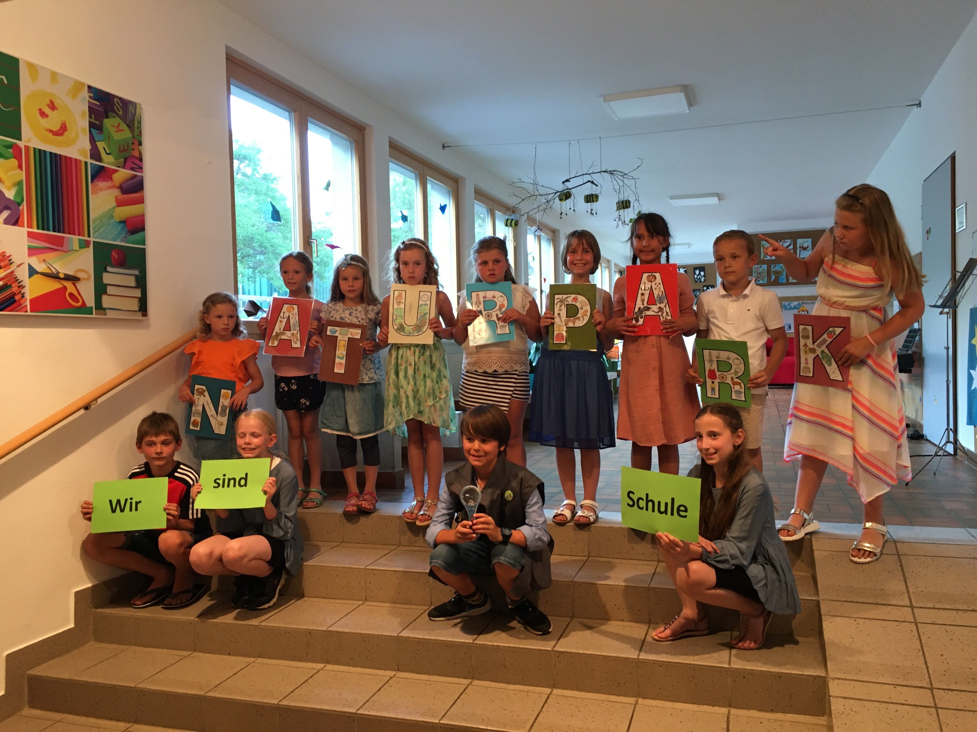 Kinder der Naturpark Schule