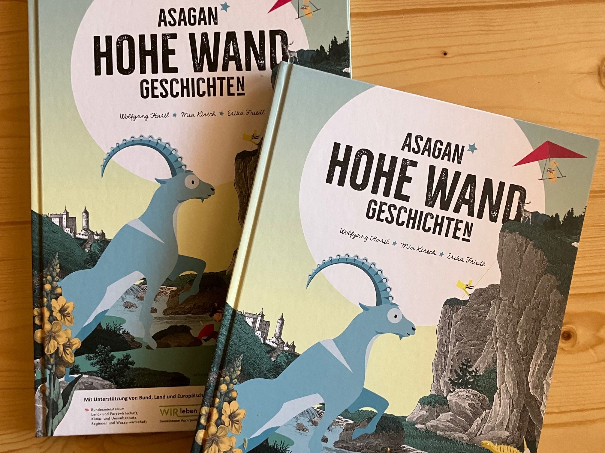 ASAGAN Buch mit dem Steinbock 