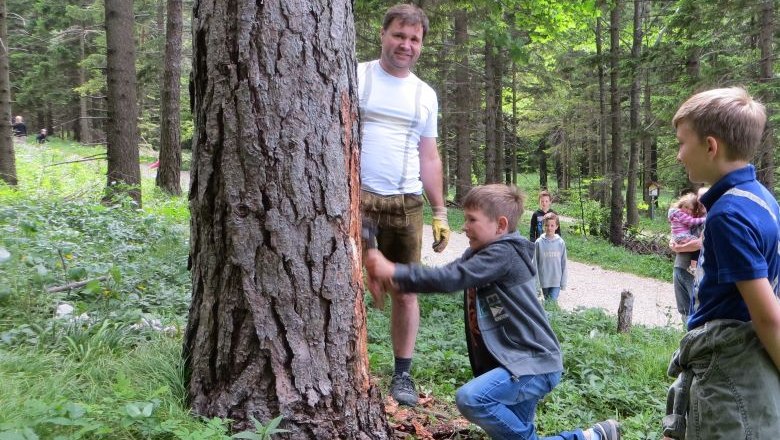 Anpechen, © Naturpark Hohe Wand 