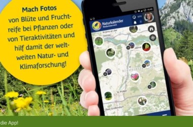 Naturkalender App, © Naturparke Niederösterreich