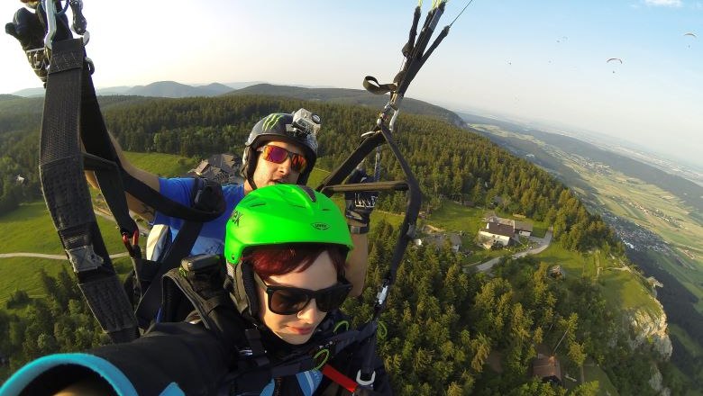 Tandem Flug, © Flugschule Fly Hohe Wand 