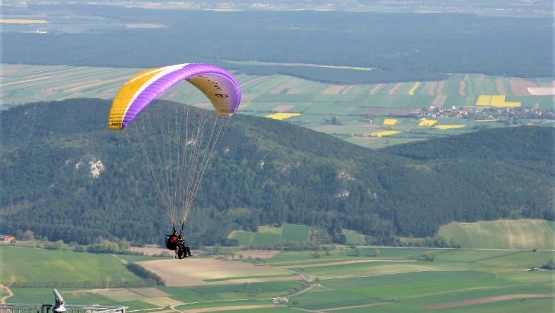 Tandemflug, © Naturpark Hohe Wand 