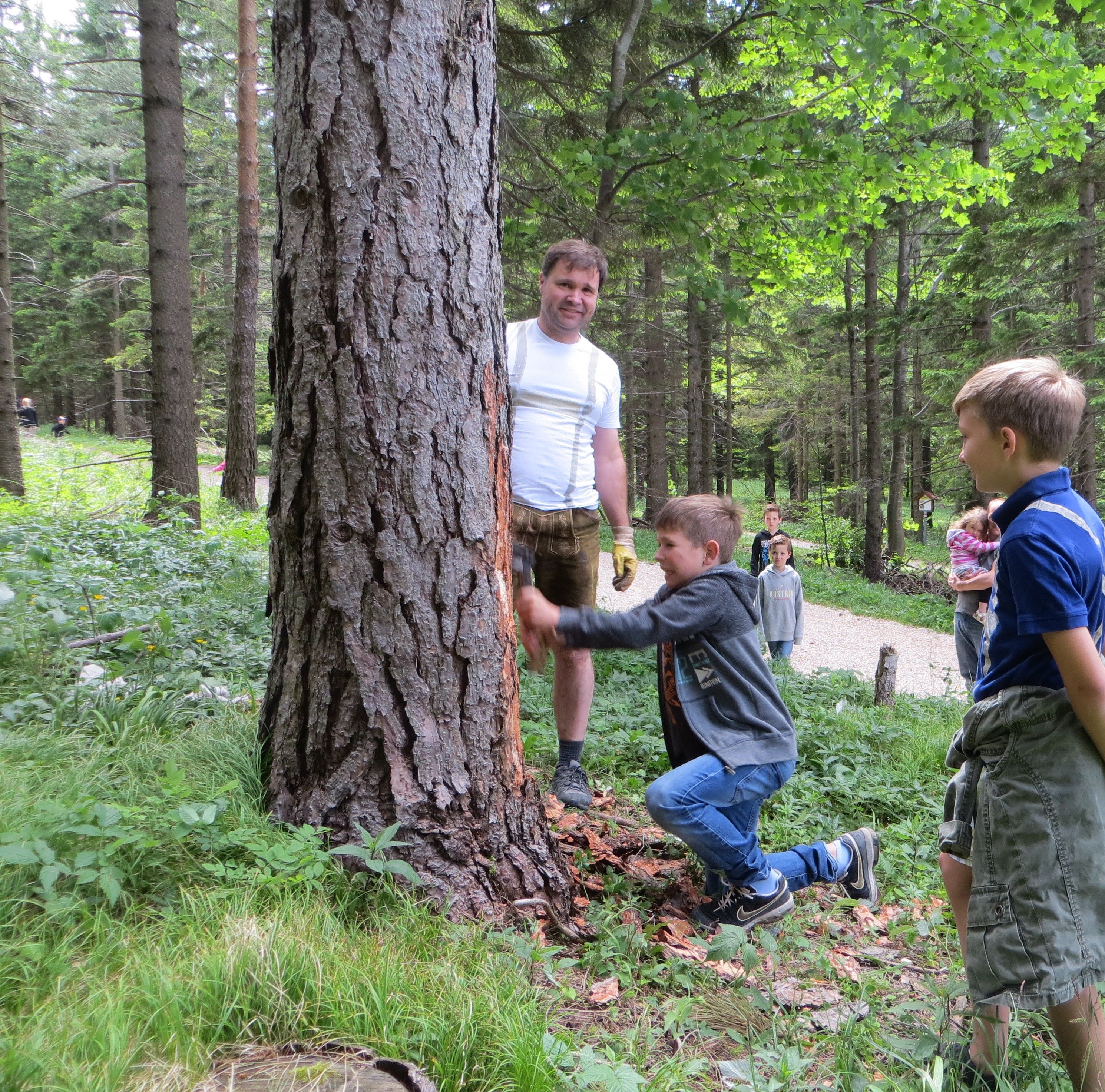 Altes Handwerk braucht Übung